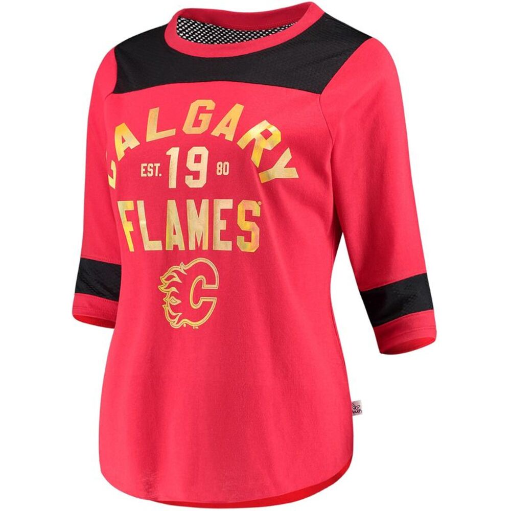 Touch Womens Calgary Flames Graphic T-Shirt, NWT